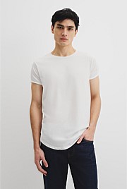 Australian Cotton Longline Garment Dye T-Shirt