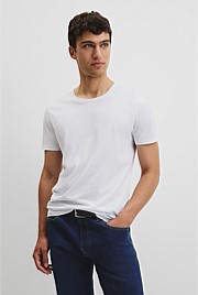 Pima Cotton Crew T-Shirt